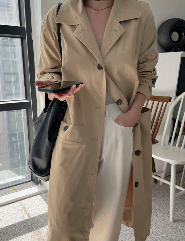 single mac coat (2colors)