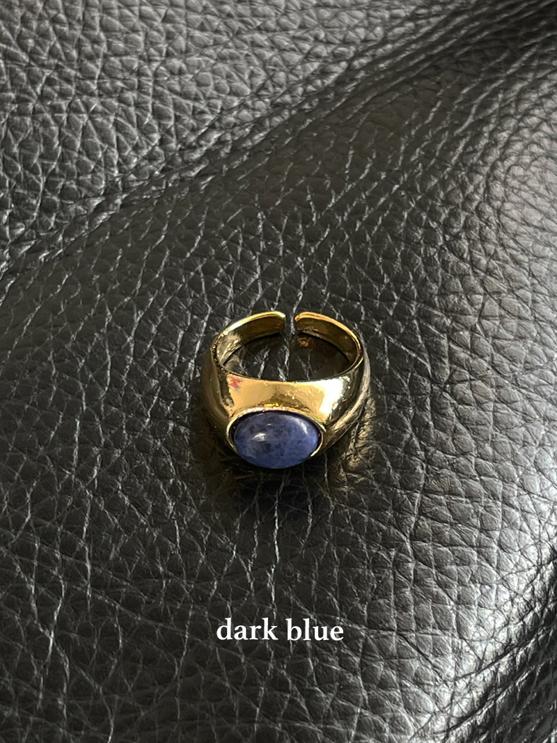 vintage gold open ring (3colors)
