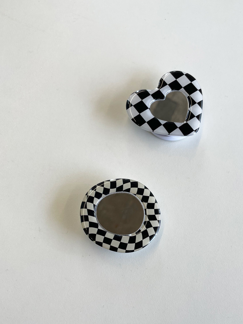 checkerboard mirror tok (2types)