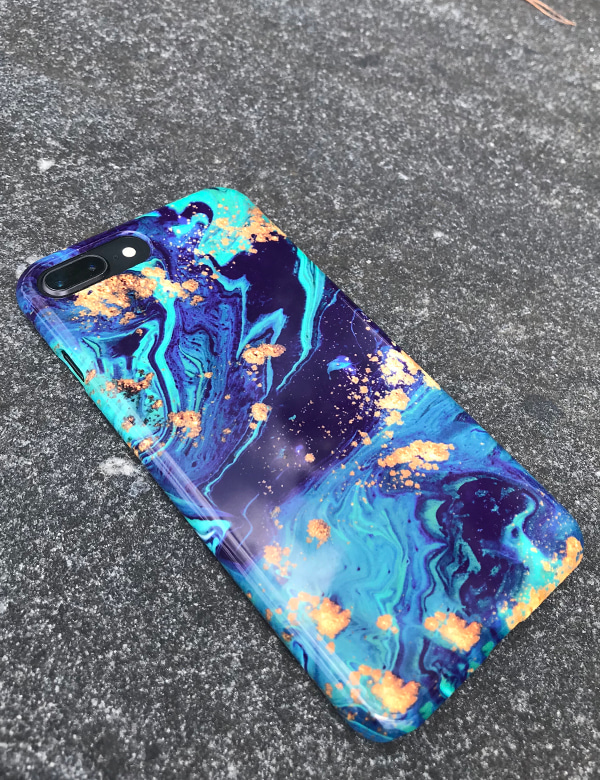 marble phone case (4colors)