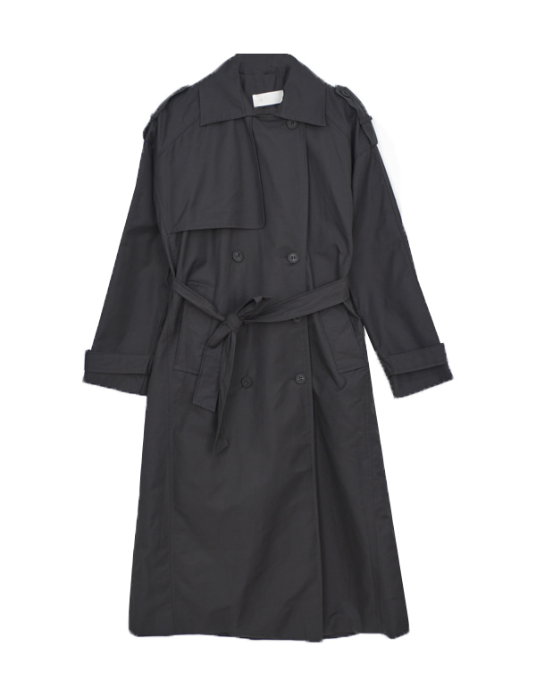 classic double trench coat (2colors)
